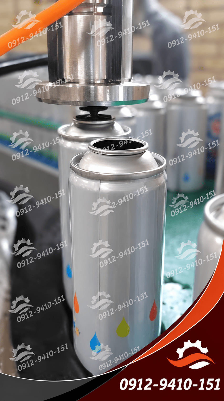 دستگاه اسپری پرکن اتوماتیک و نیمه اتوماتیک